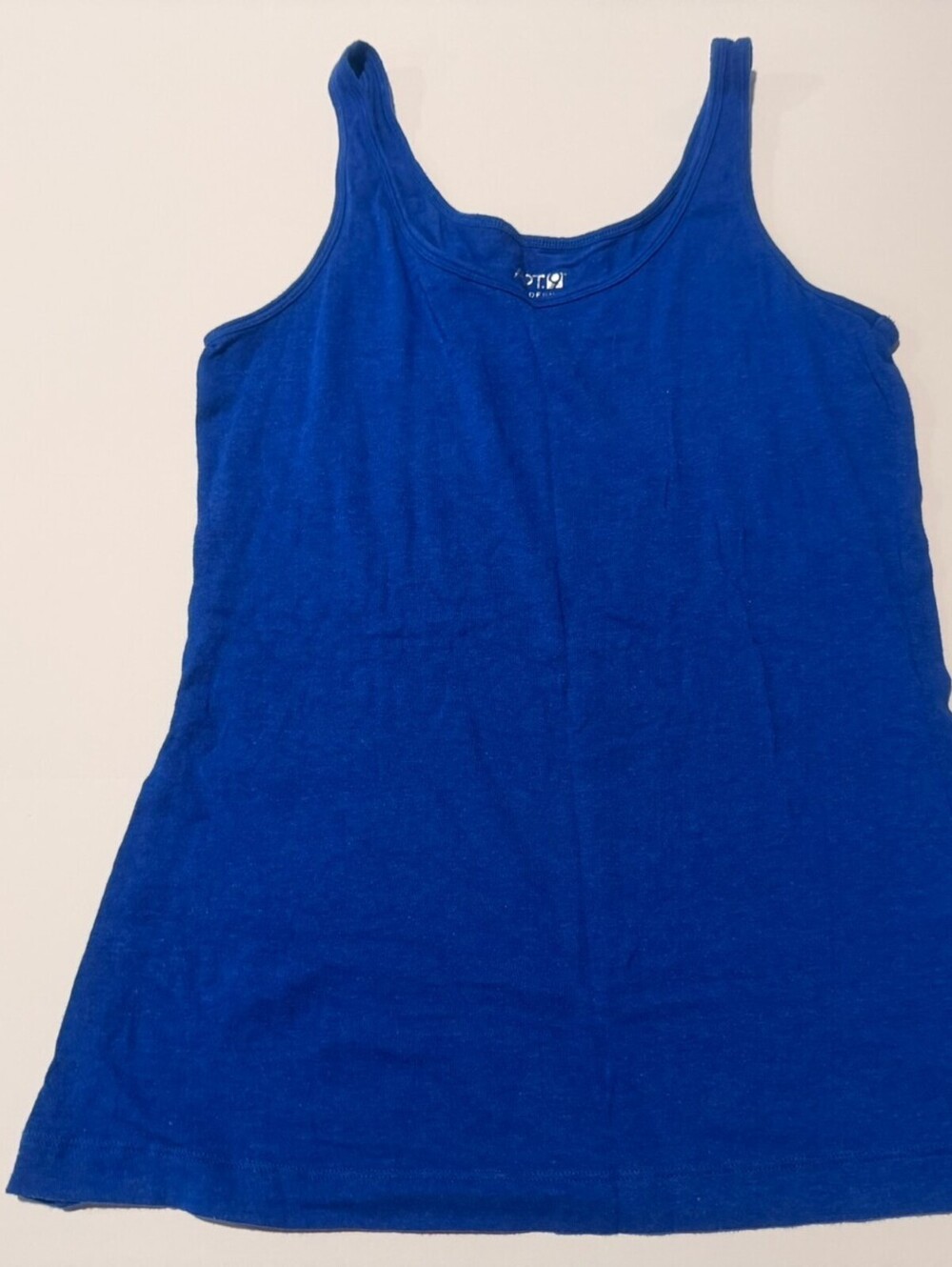 Apt 9 Modern Essentials blue tank top
